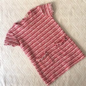 Zara Girls from Italy Knit boucle dress 🇮🇹